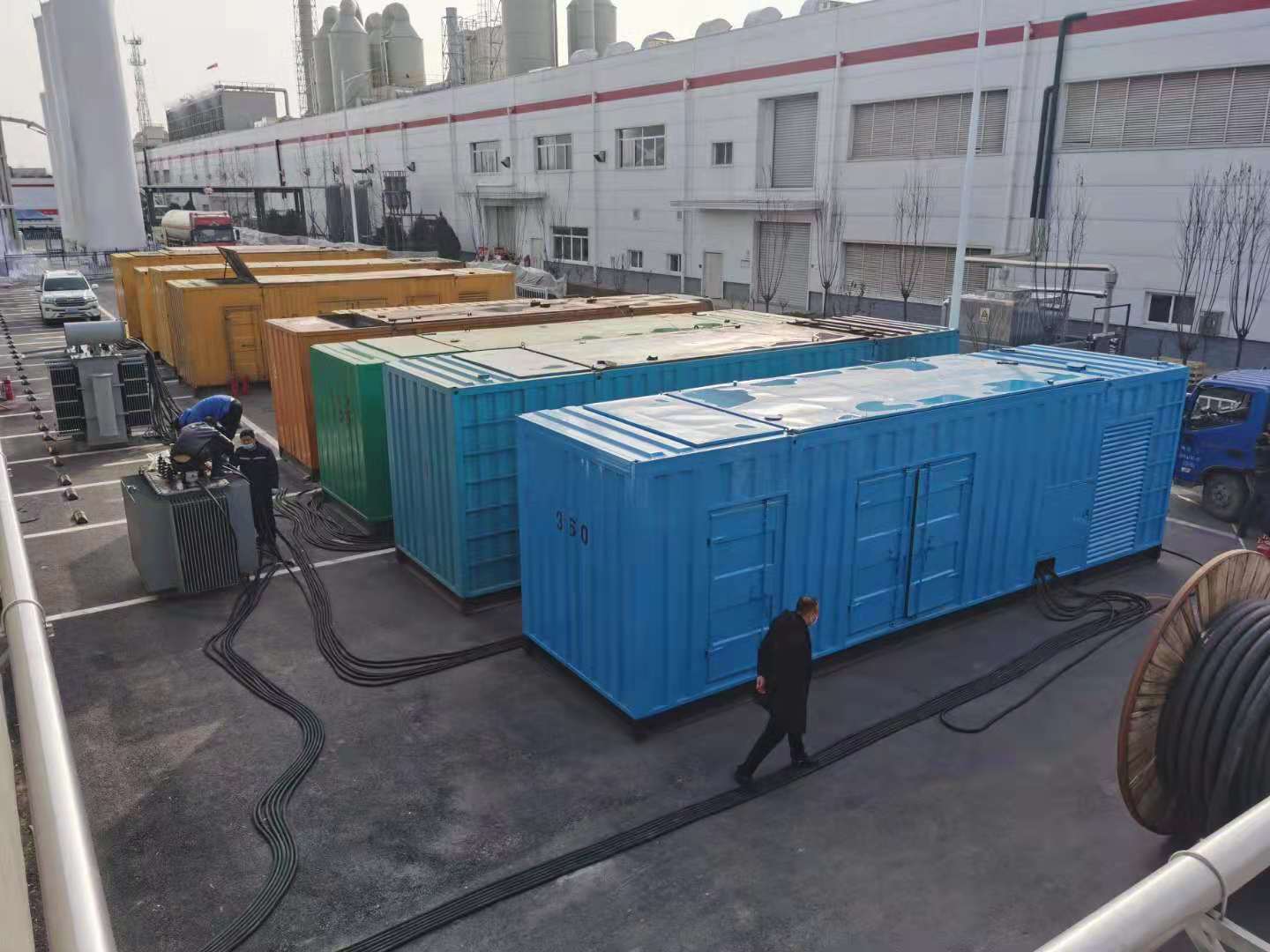 香洲出租发电机-柴油发电机组三相采用什么接法