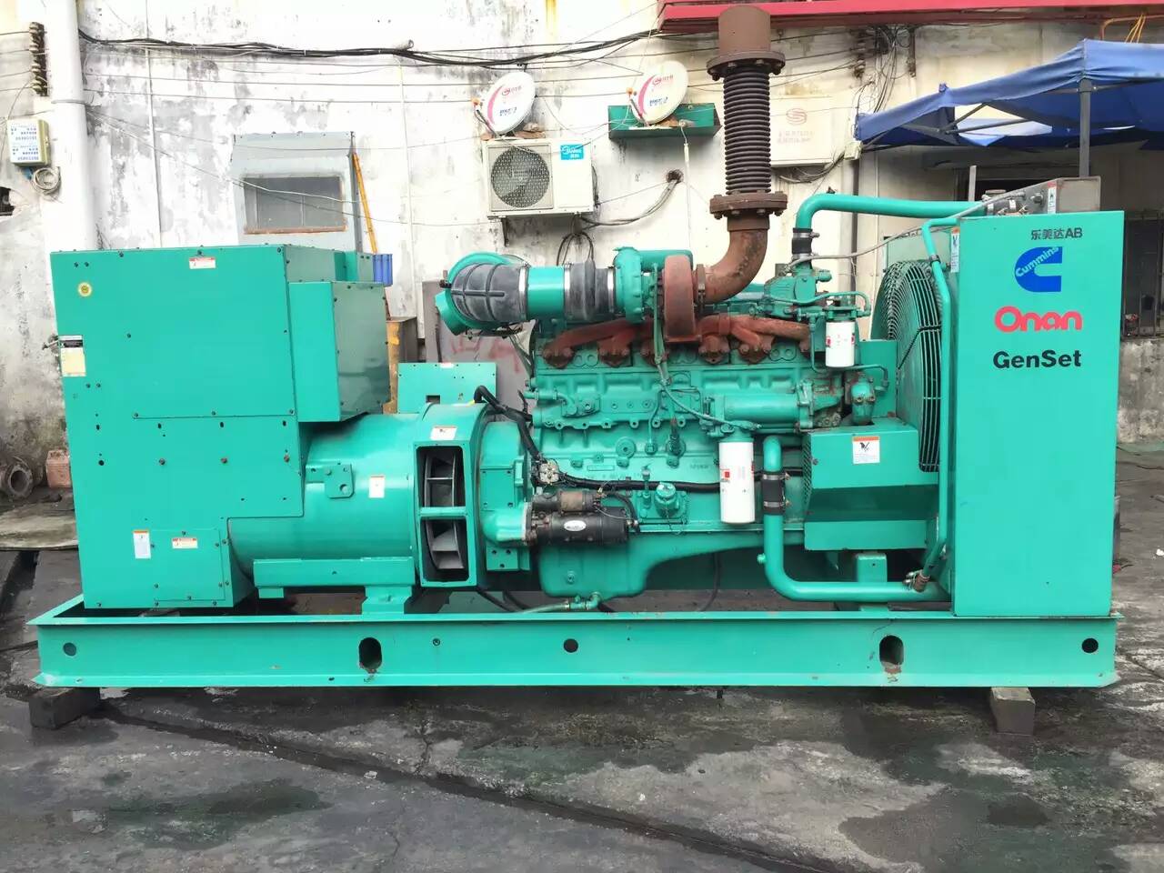 香洲租赁发电机-柴油发电机不正常冒烟的原因